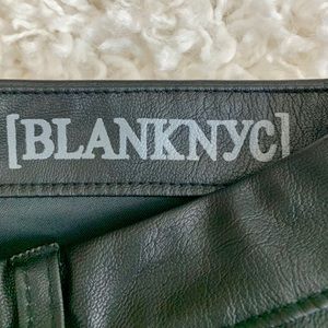Blank NYC Pants & Jumpsuits - BLANKNYC Leather Leggings Blank NYC Pants & Jumpsuits - BLANKNYC Leather Leggings
